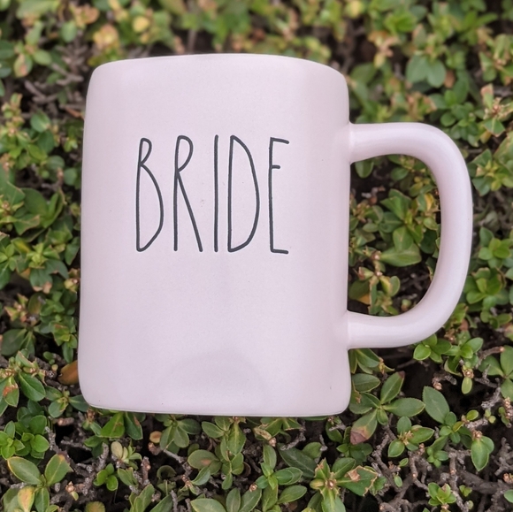 Rae Dunn light pink "BRIDE" mug - Picture 4 of 11